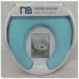 Baby Trainer With Handle Potty Box (Blue)