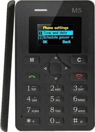 M5 Card Phone - Black