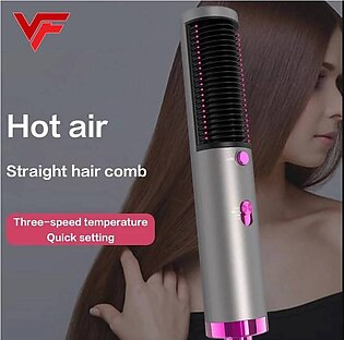 3 In 1 Hair Straightener Brush For Women