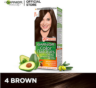 Garnier Color Naturals- 4 Brown Hair Color