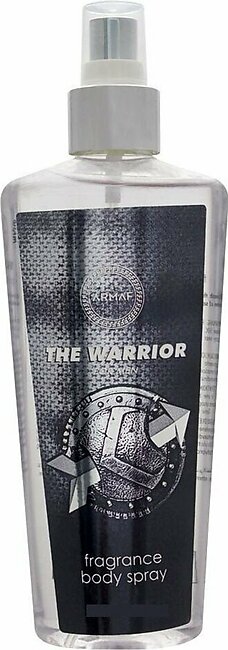 Armaf- The Warrior for Men Fragrance Body Mist Spray, 100ml 3.4Fl.Oz