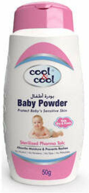 Cool & cool Baby Powder 50Gm Sterilized