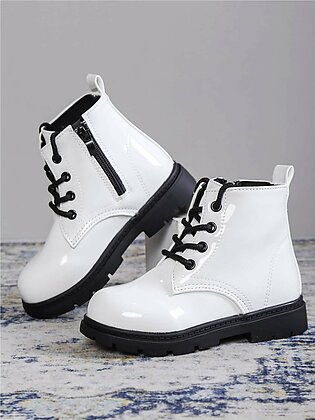 Toddler Lace-up Front Combat Boots