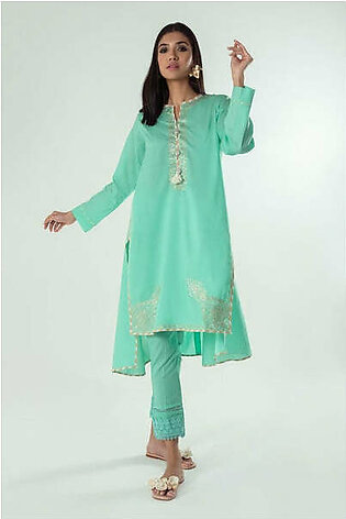 Sana Safinaz - Light Green A-line Shirt - SS22BSE105F