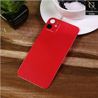iPhone XR Protector - Red - Face Lift Matte Back Protector for iPhone XR Convert to iPhone 11