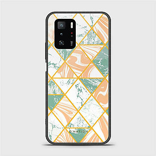 Xiaomi Poco X3 GT Cover - O'Nation Shades of Marble Series - HQ Ultra Shine Premium Infinity Glass Soft Silicon Borders Case