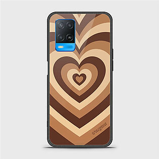 Oppo A54 4G Cover - O'Nation Heartbeat Series - HQ Ultra Shine Premium Infinity Glass Soft Silicon Borders Case