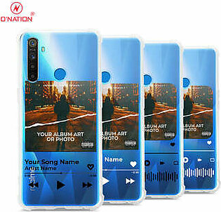 Realme 5s Cover - Personalised Album Art Series - 4 Designs - Clear Phone Case - Soft Silicon Borders