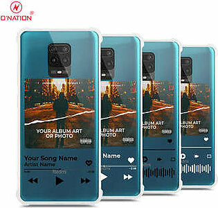 Xiaomi Redmi Note 9s Cover - Personalised Album Art Series - 4 Designs - Clear Phone Case - Soft Silicon Borders