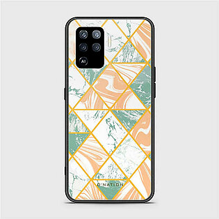 Oppo F19 Pro Cover - O'Nation Shades of Marble Series - HQ Ultra Shine Premium Infinity Glass Soft Silicon Borders Case