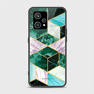 Realme 9 4G Cover - O'Nation Shades of Marble Series - HQ Ultra Shine Premium Infinity Glass Soft Silicon Borders Case