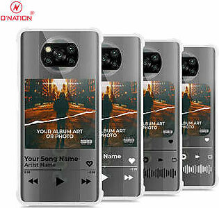 Xiaomi Poco X3 Pro Cover - Personalised Album Art Series - 4 Designs - Clear Phone Case - Soft Silicon Borders