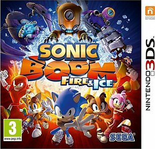 Sonic Boom Fire & Ice Game For Nintendo 3DS