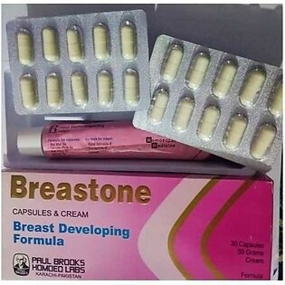 Dilbar Homeopathic Breastone Breast Enlargement Capsule & Cream
