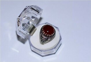 Gilgit Bazar Aqeeq Real Stone Ring For Men (GB478)