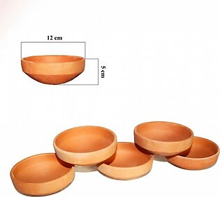 Clay Potter Clay Bowls Set 5 Pcs
