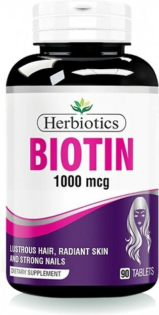 Herbiotics Biotin Plus 2500mcg - 60 Tablets