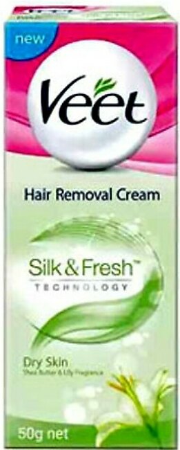 Veet Silk & Fresh Hair Removal Cream For Dry Skin 50gm