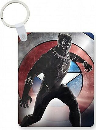 The Warehouse Black Panther Printed Key Chain (KC-377)