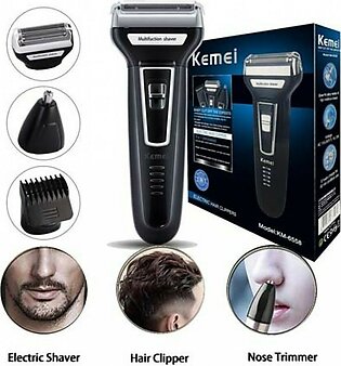 Kemei 3 In 1 Rechargeable Hair Trimmer