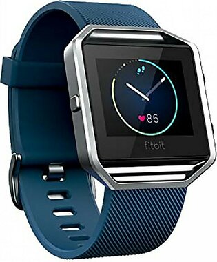 Fitbit Blaze Smart Fitness Watch Blue/Silver