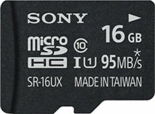 Sony 16GB High Speed microSDHC UHS-I Memory Card