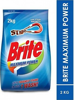 Brite Maximum Power Washing Powder 2Kg