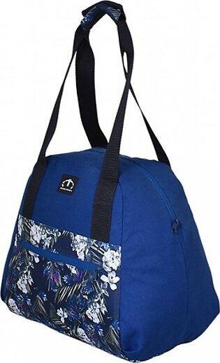 Maiyaan Floral Tote Hand Bag For Women Blue