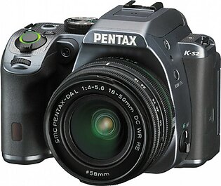 Pentax K-S2 DSLR Camera Stone Gray With 18-50mm Lens