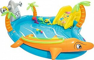 Easy Shop Inflatable Fish Swimming Pool For Kids