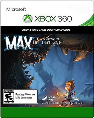 Max: The Curse of Brotherhood Digital Code Game For Xbox 360