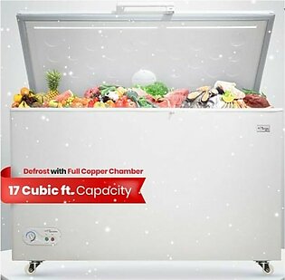 Gaba National Single Door Inverter Deep Freezer 17 Cu Ft (GND-14000-17-S)