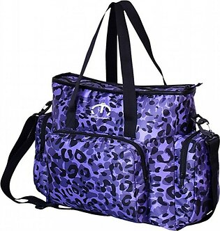 Maiyaan Cheetah Style Shoulder Bag For Women Purple