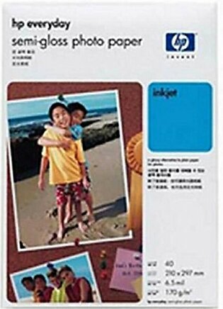 HP A4 Semi Gloss Photo Paper 165gm
