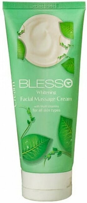 Blesso Whitening Facial Massage Cream - 150ml