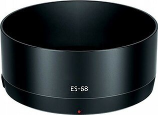 GEonline Canon Lens Hood For EF 50mm Black (ES-68)