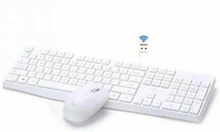 HP Wireless Keyboard And Mouse White (CS10)