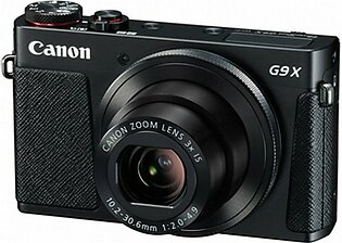Canon PowerShot G9 X Digital Camera Black