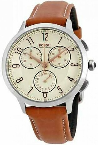 Fossil Chronograph Women's Watch Brown (CH3014)