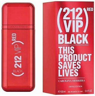 Carolina Herrera 212 VIP Black Red Eau De Parfum For Men 100ml
