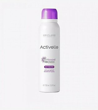 Oriflame Activelle Extreme Anti-perspirant Deodorant Body Spray - 150ml (33147)