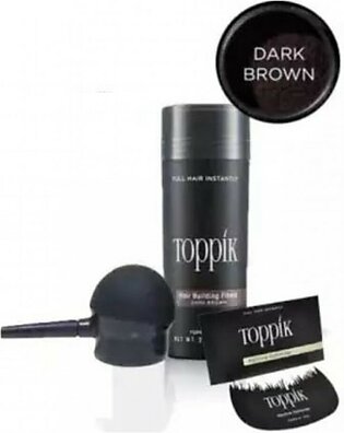 Toppik Hair Fiber with Comb & Applicator - Dark Brown