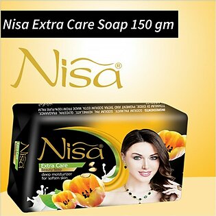 Nisa Extra Care Beauty Soap Black 150gm