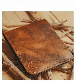 Snug Leather Card Holder/Wallet For Men Crude (CRUDE-001)