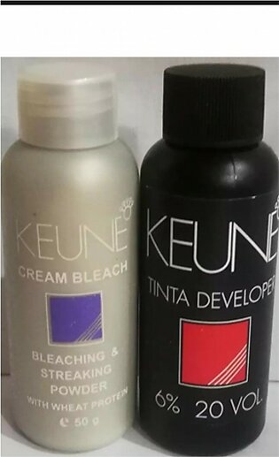 Keune Tinta Developer 6 20 Vol With Cream Bleach 50g