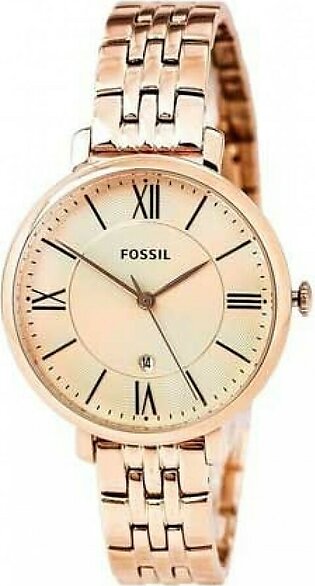 Fossil Jacqueline Women's Watch Rose Gold (ES3435)