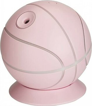 G-Mart Rotatable Basketball Shaped Air Humidifier Pink 240ml