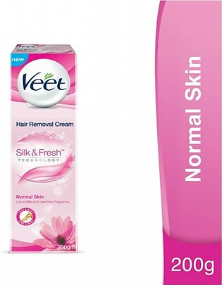 Veet Silk & Fresh Hair Removal Cream For Normal Skin 200gm