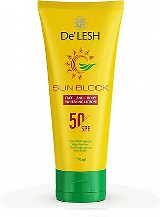 De’Lesh Sunblock Lotion 175 ml (SPF 50)