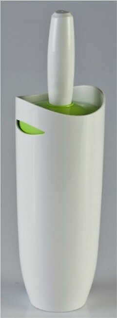 Primanova Fely Toilet Brush Holder White-Green (E05-05)